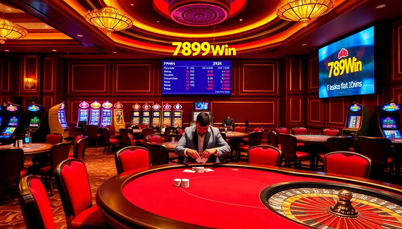 Experience thrilling gameplay at 789Win's luxurious casino with live betting options.