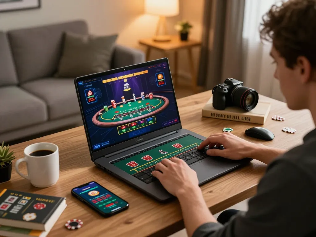 Engaging gameplay on 79KING's live dealer blackjack interface, showcasing strategic decisions.