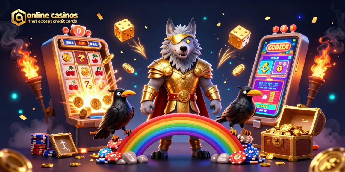 Spin and win at online casinos that accept credit cards with exciting 3D gaming elements.