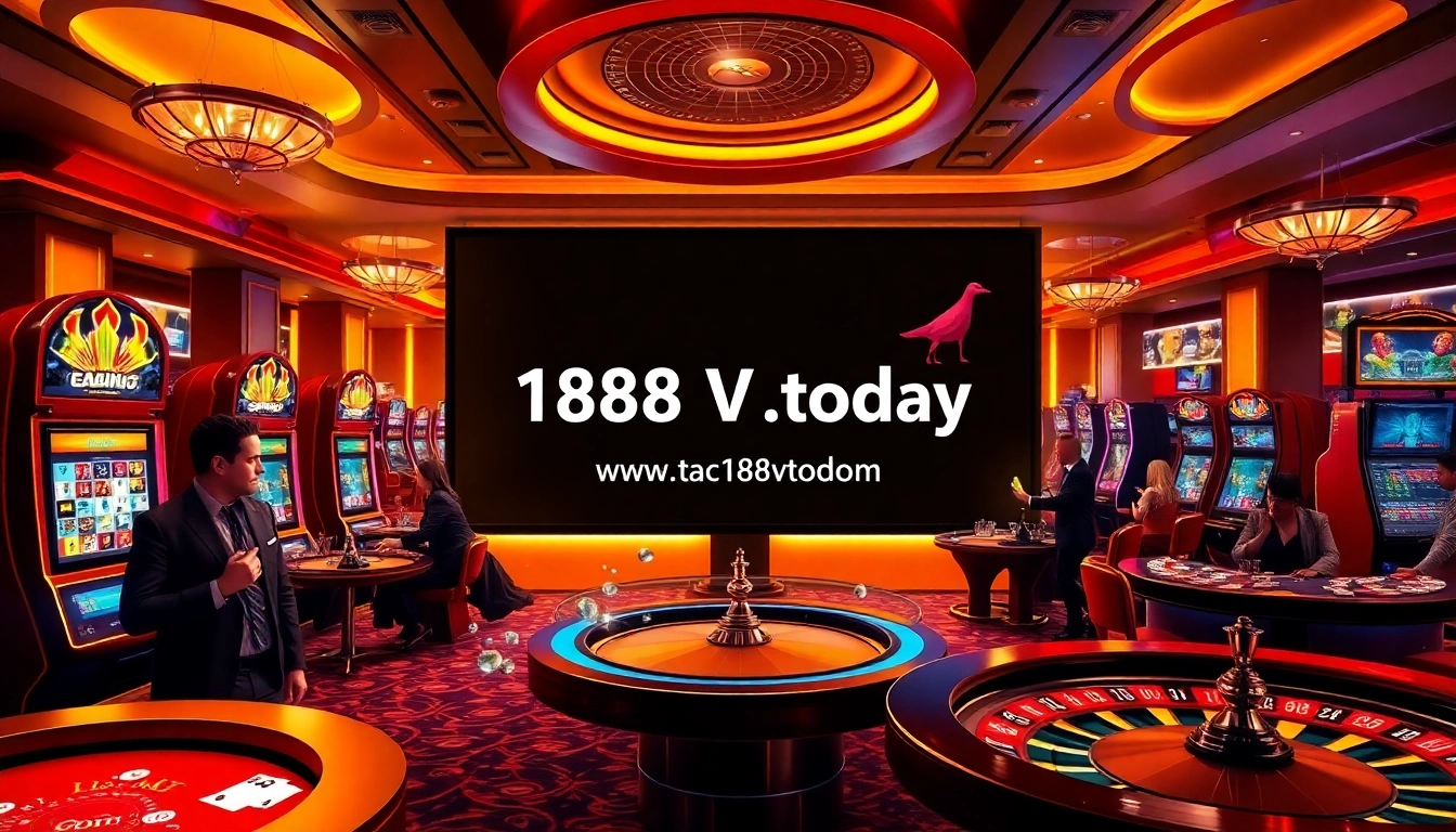 Experience thrilling gameplay at https://188v.today/ with vibrant casino games and professional players.