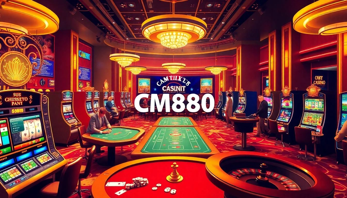 Experience the thrill of gambling with exciting casino games at https://cm888.mobi/, featuring vibrant slot machines and poker tables.