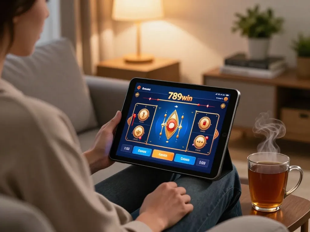 Experience strategies at 789win hiện đang mở through engaging online gaming sessions on tablet.