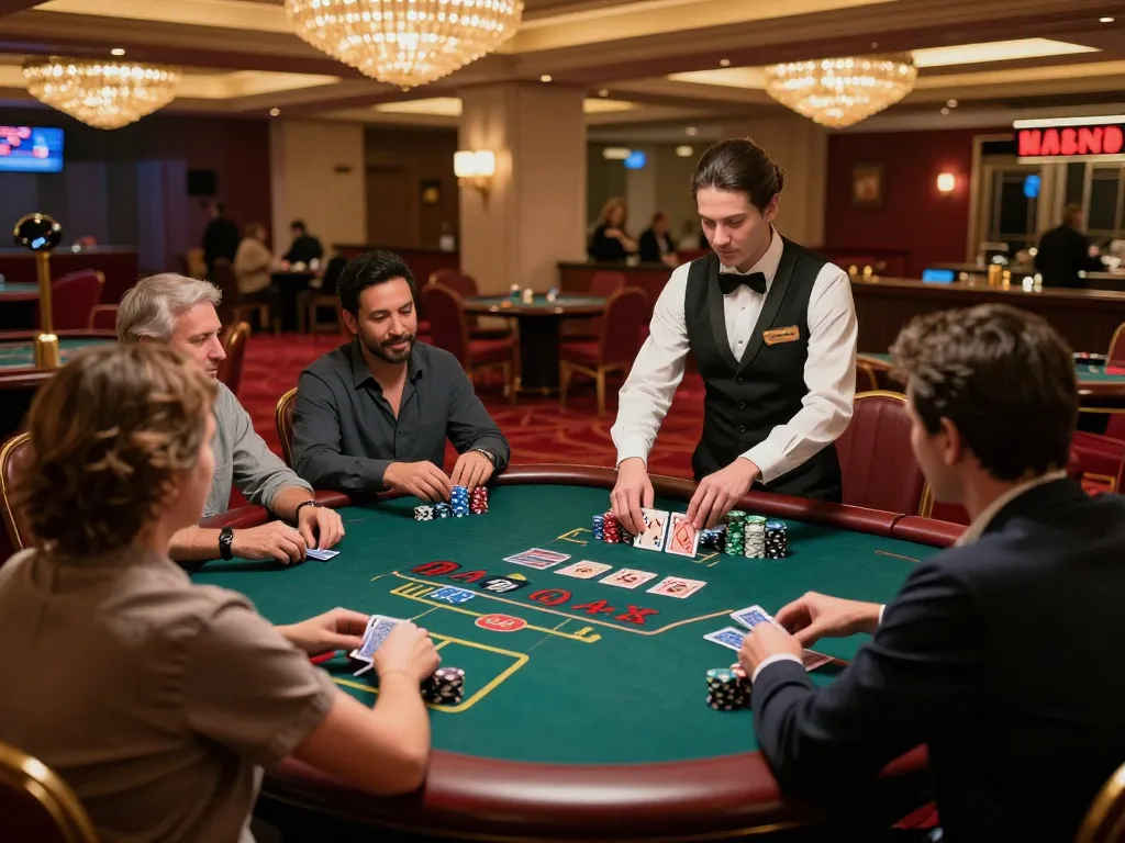 Players experience the excitement of blackjack at XO88 casino with lively interaction and high stakes.