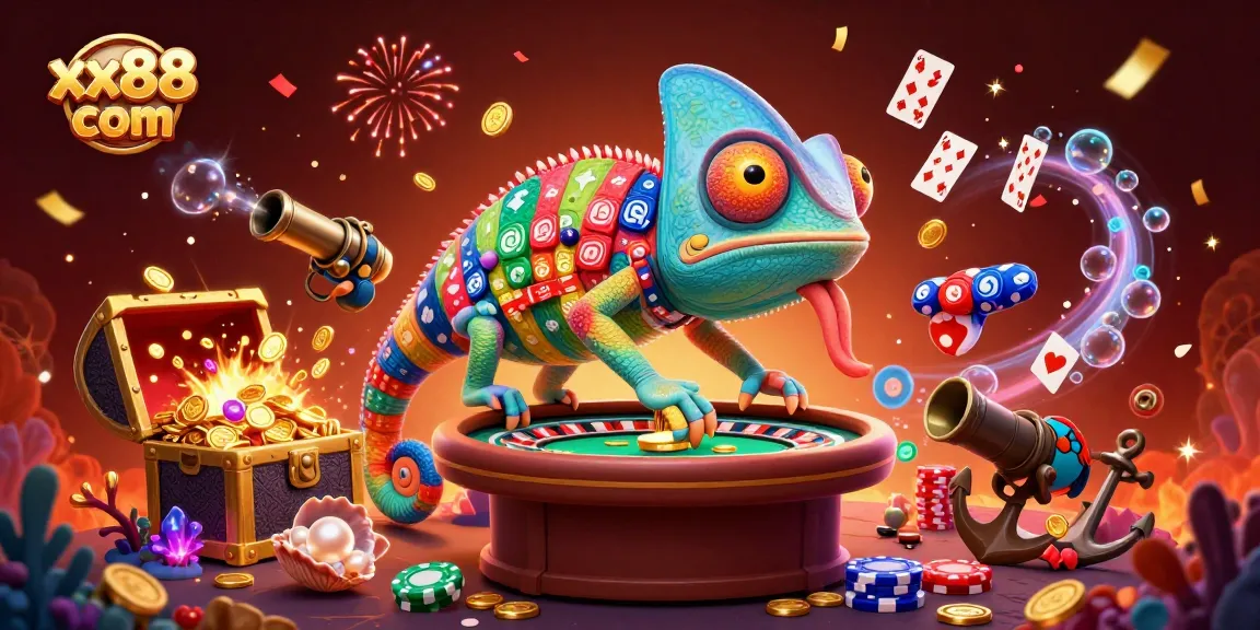 Bet with confidence at xx88 com while enjoying vibrant casino action in a lively illustration.