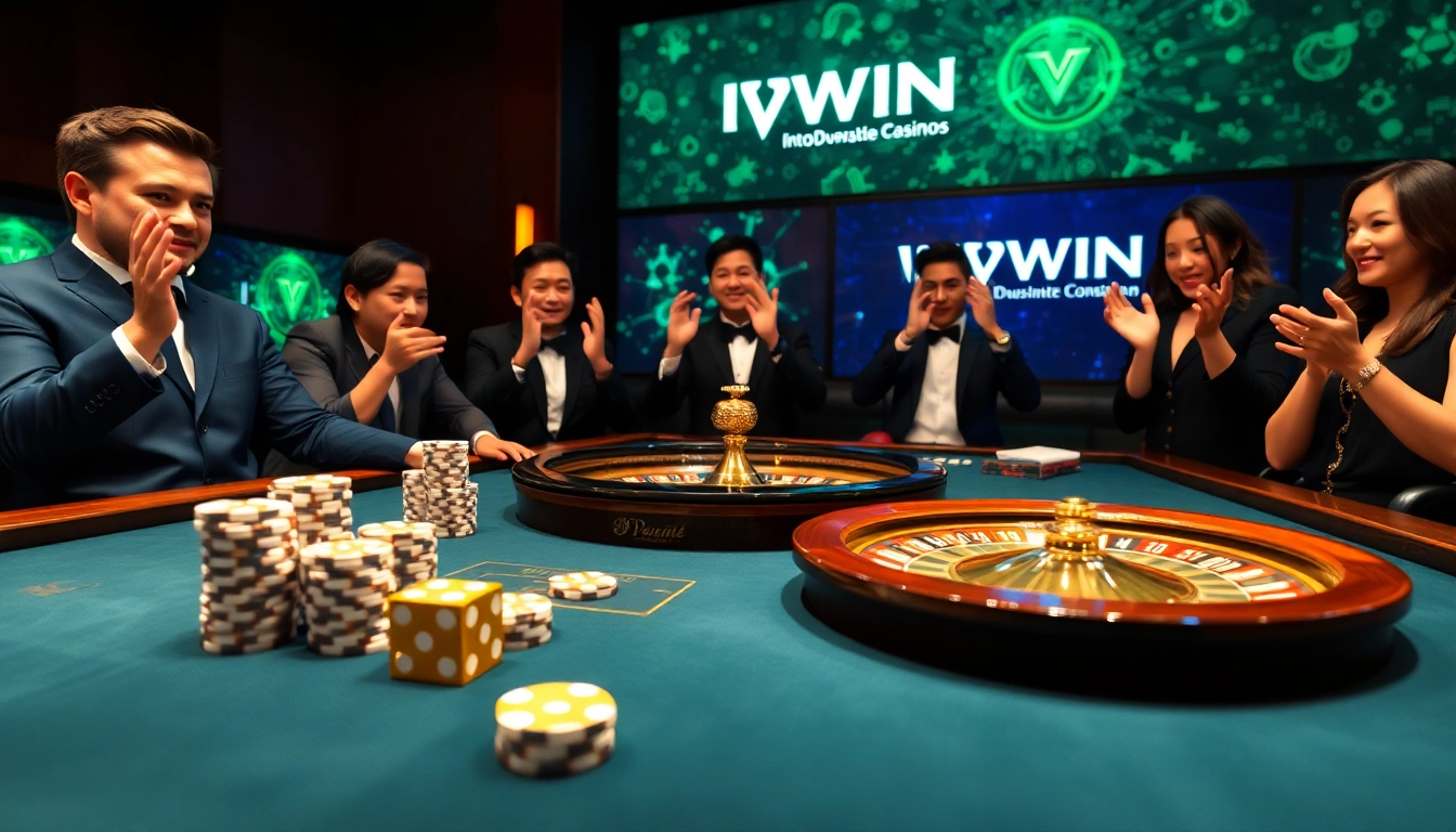 Experience the high stakes of VIPWIN with thrilling poker games and luxurious casino settings.