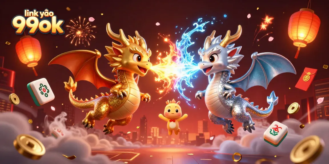 Experience the thrill of gaming with link vào 99ok as you explore vivid casino worlds filled with vibrant dragons and festive decorations.
