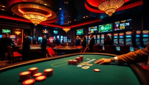 Experience the excitement of 11 uu at a luxurious casino with vibrant games and thrilling action.