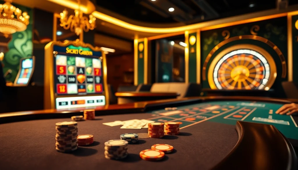 Experience the thrill of baccarat and slots at nhà cái red88 in a luxurious online casino atmosphere.