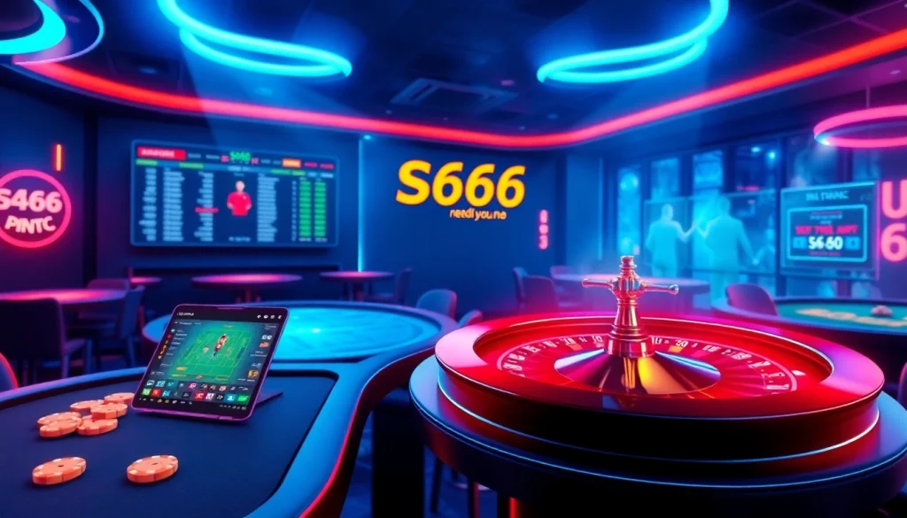 Experience the thrilling world of online betting at S666.nyc, featuring dynamic casino games and secure interfaces.