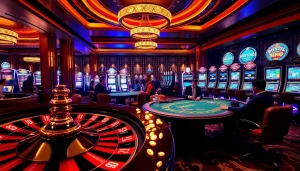 Experience the thrill of uu88 with engaging table games and vibrant slot machines.