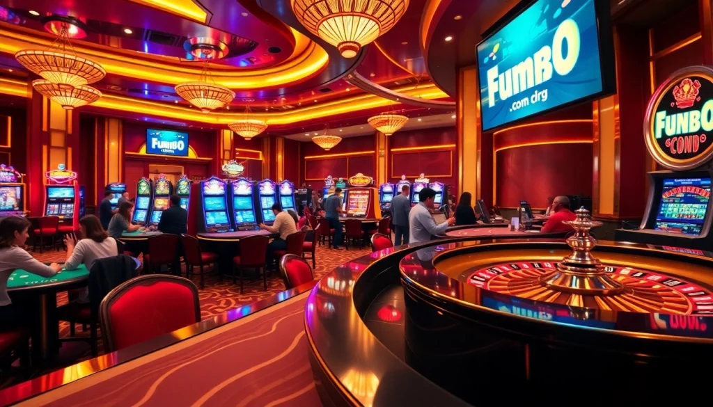 Experience high-stakes excitement at Fun88.com with vibrant casino gaming tables and thrilling roulette.